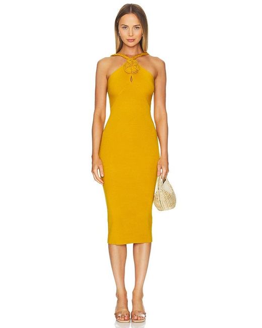 Le Superbe Yellow Eve Dress