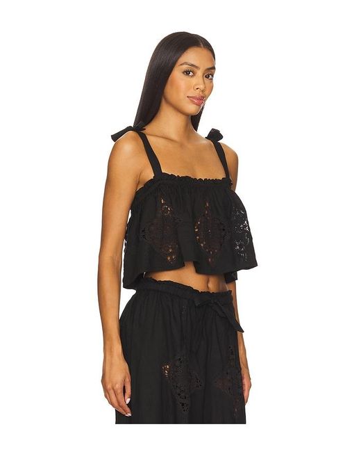 Tularosa Black Olivia Top