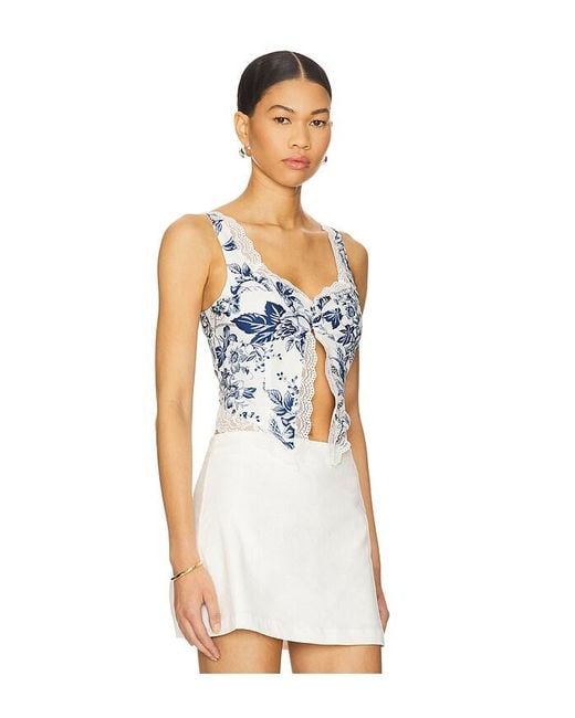 MORE TO COME White Juju Top
