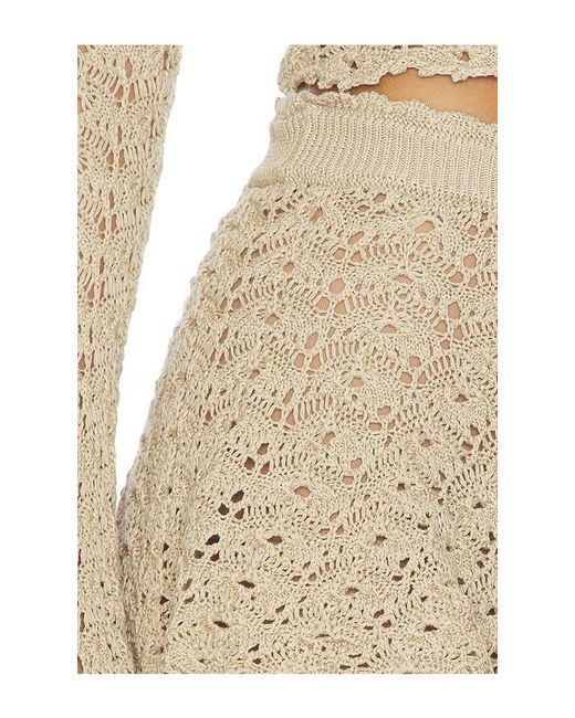 Tularosa Natural Zaylee Open Stitch Short