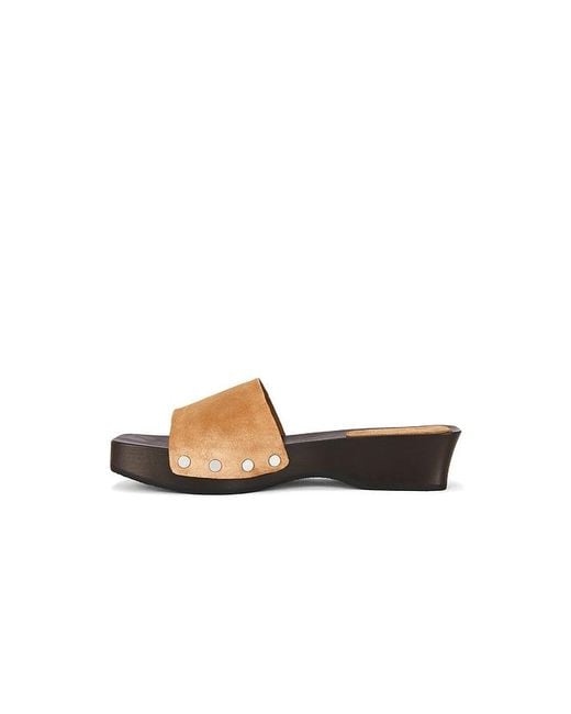 Madewell White Vanessa Suede Clog