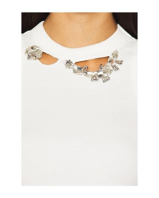 TOP en Ivory Area en coloris White