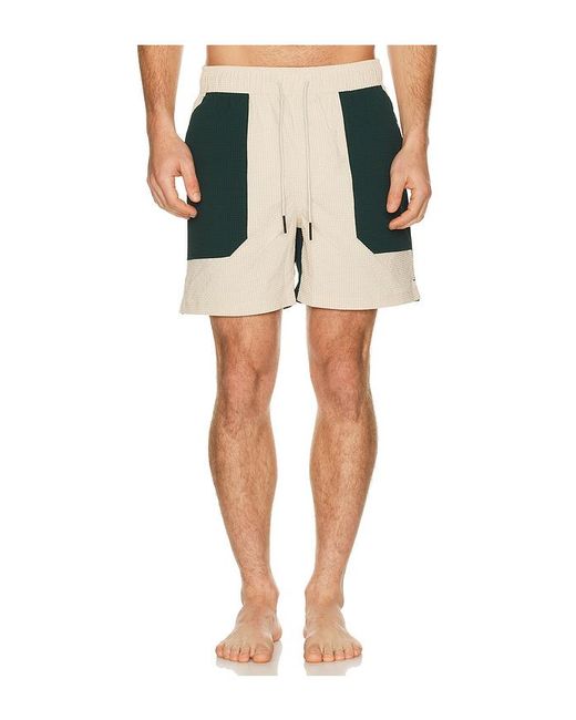 Oas Green Rex Swim Shorts for men