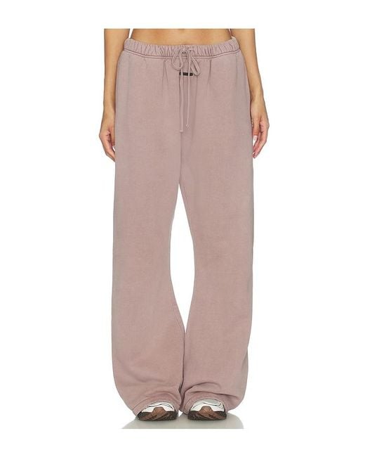 Fear Of God Pink Signature Classic Fit Flare Sweatpant