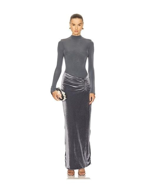 Maygel Coronel Gray Borelli Dress