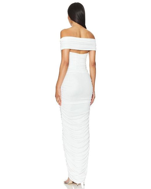 MAJORELLE White Sigourney Gown