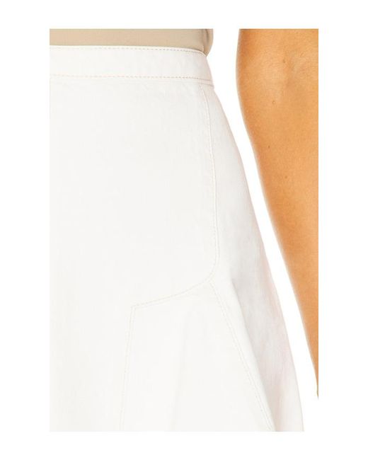 PAIGE White Minirock Adaline