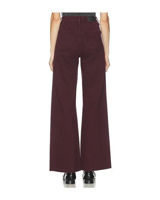 Pistola Red Penny High Rise Wide Leg Jeans