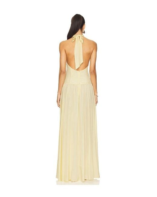 Shani Shemer Natural Astrid Maxi Dress