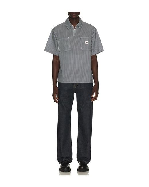 Brixton Gray Journey Lightweight Woven Shirt for men