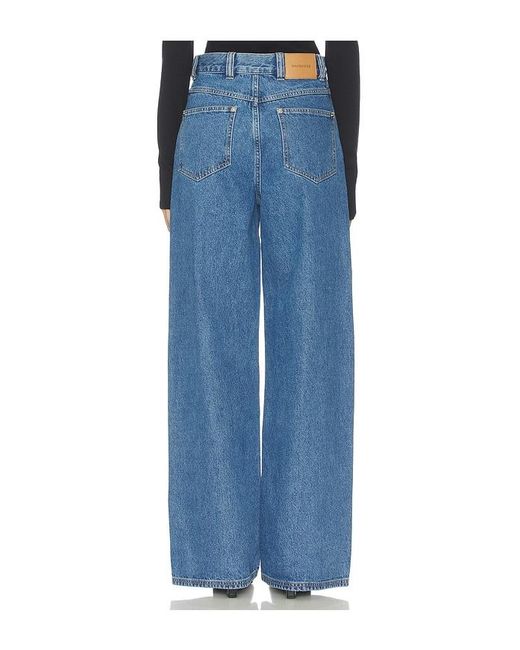Nakedvice Blue The Turner Wide Leg Jean