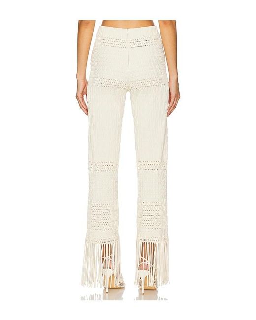 Nanushka White Miciel Pants
