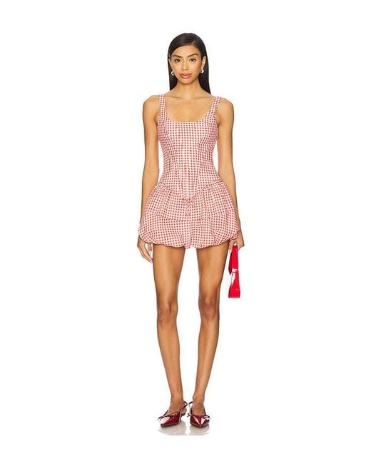 Amanda Uprichard Pink Ryland Top