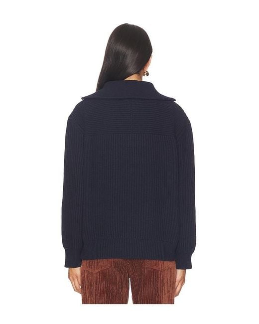 Anine Bing Blue Sammy Sweater