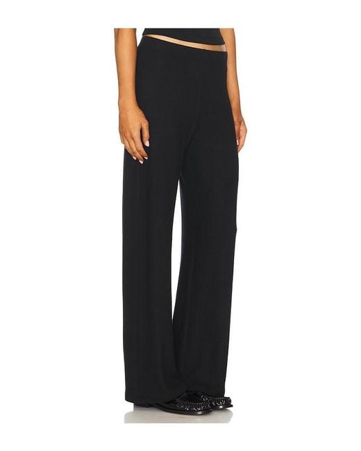 Leset Black Lauren Wide Leg Pant