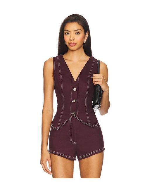 BY.DYLN Purple X Revolve Tyler Vest