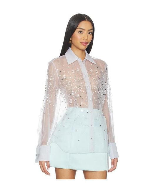 retroféte White Eugenia Blouse