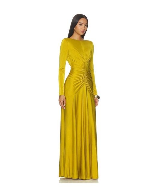 Et Ochs Yellow Thea Gown