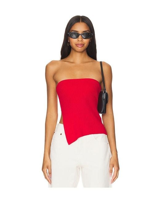 SNDY'S Red X Revolve Novalie Top