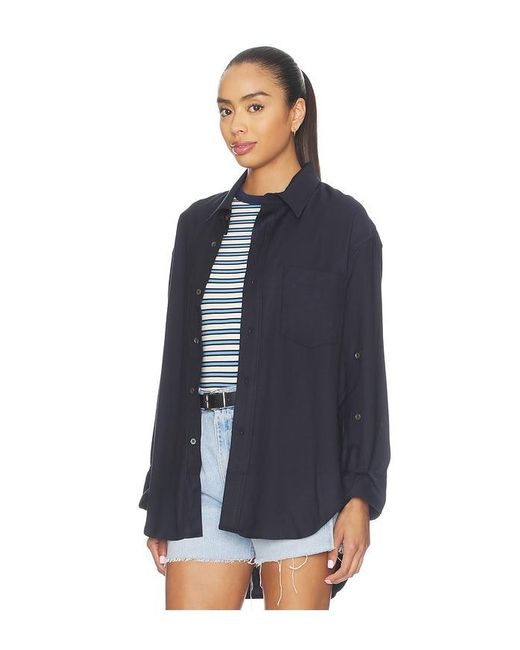Citizens of Humanity Blue Kayla Shirt