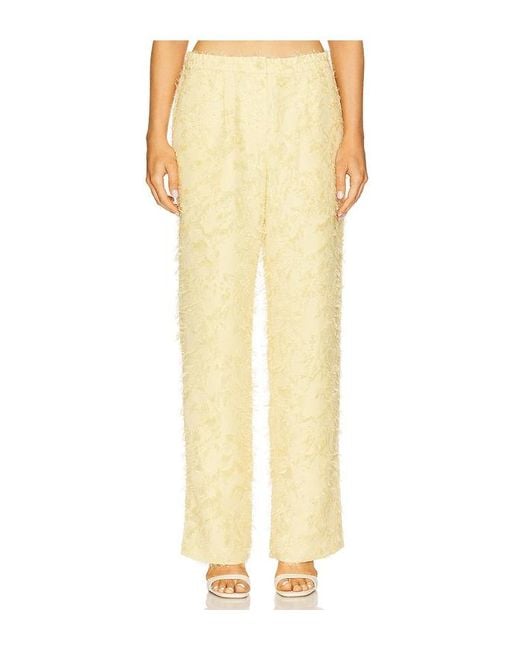 Samsøe & Samsøe Yellow Satove Trousers