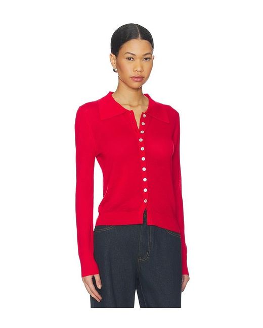 Lioness Red Chalet Long Sleeve Top