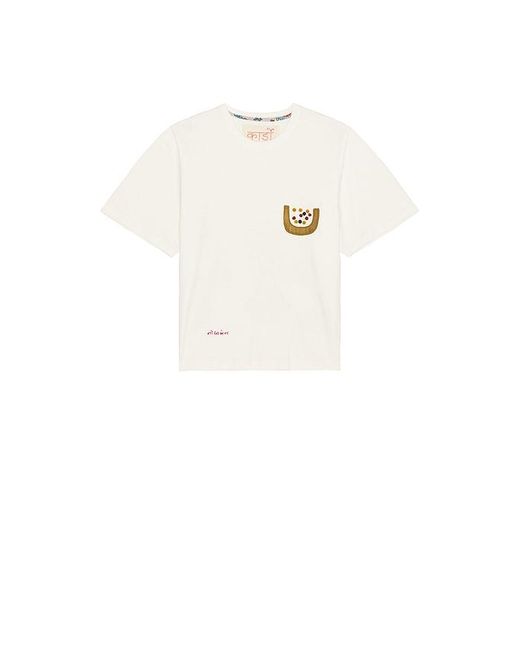 Kardo White T-5 Tee for men