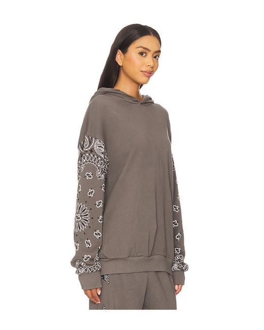 Lauren Moshi Brown Horse Classic Hoodie