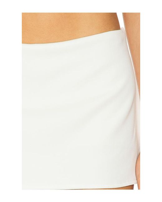 GUIZIO White Troyes Skort