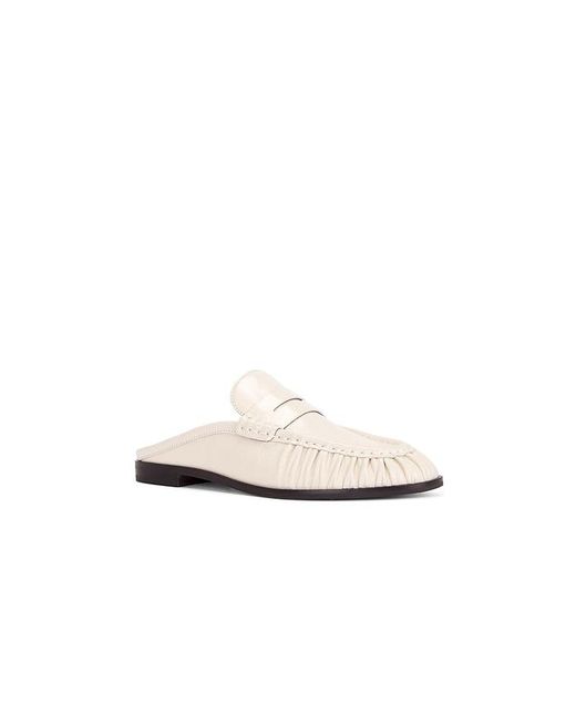 Dolce Vita White Betzy Mule Loafer