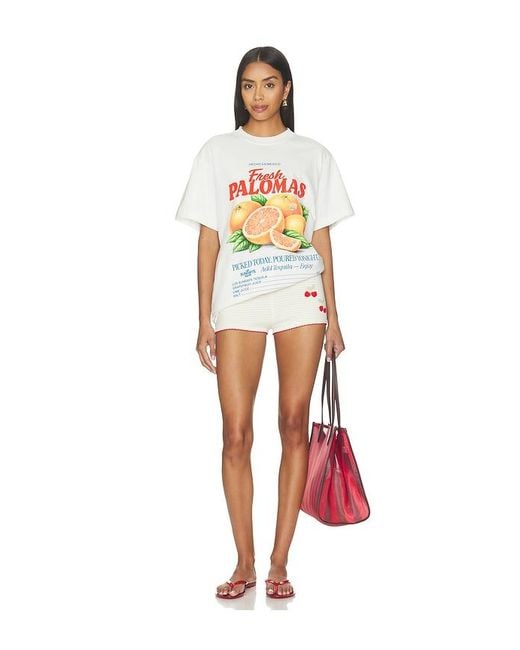 Los Sundays Gray The Market Tee for men