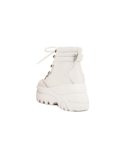 steve madden white husky boots