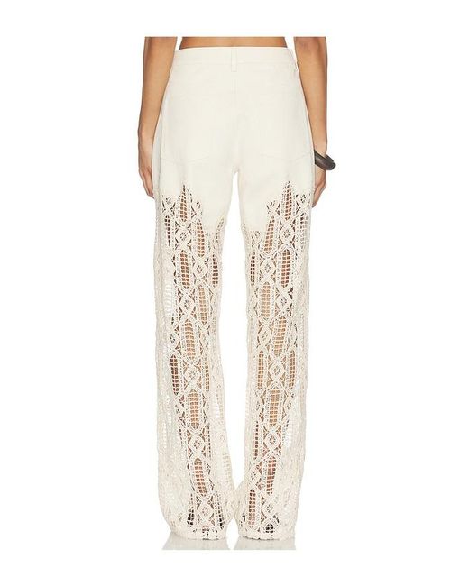 SELMACILEK Natural High Waisted Flare Pant