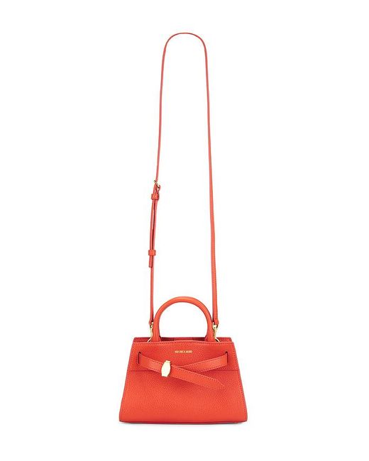Veronica Beard Red Mini Dash Bag