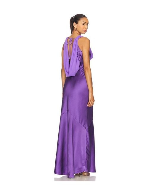 Runaway the Label Purple X Revolve Gabriella Maxi Dress
