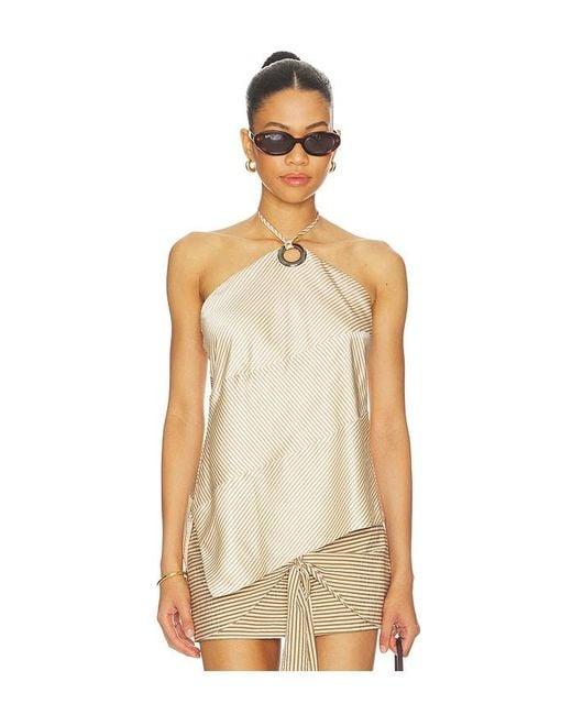 Lovers + Friends Natural Montse Top