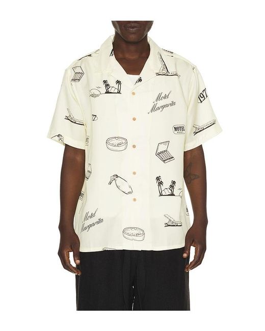 Motel Margarita Natural No Vacancy Shirt for men