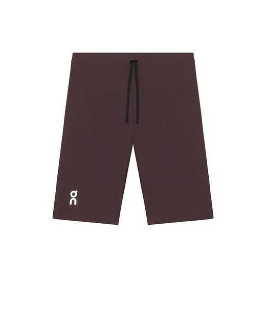 On Shoes Red Zero Half Tights for men