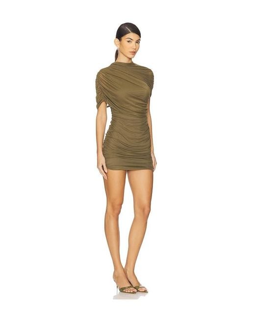Amanda Uprichard Natural Evianna Dress