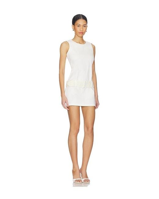 MY BEACHY SIDE White Alba Denim Dress