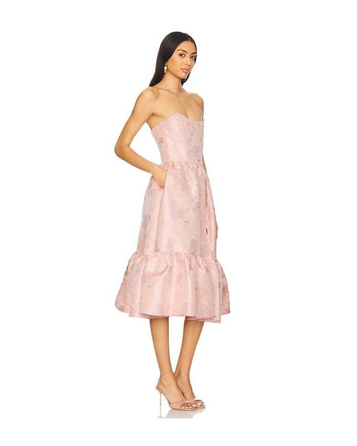 V. Chapman Multicolor Virginia Midi Dress