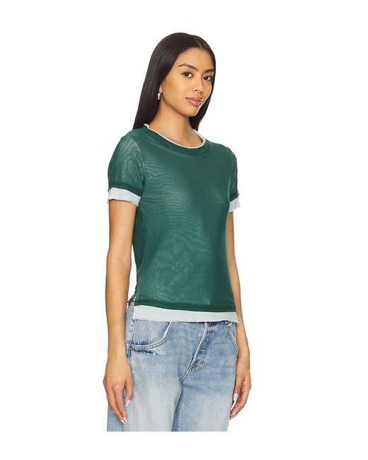 Free People Tasha Tシャツ Green