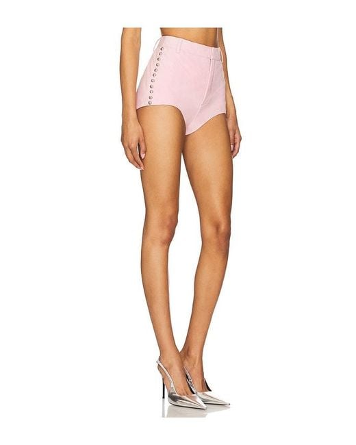 retroféte White Sabine Suede Short