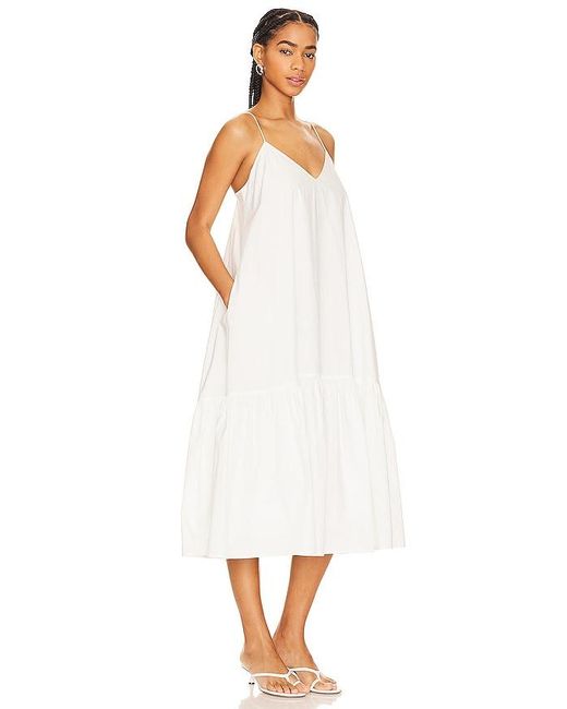 Anine Bing White Averie Dress