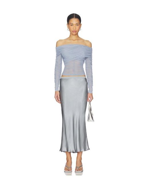 Steve Madden Blue Viktoria Top
