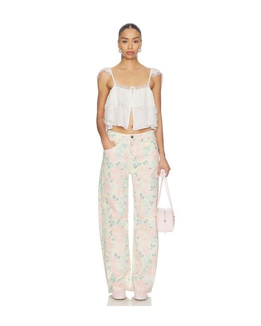 Steve Madden White Sydnee Jean