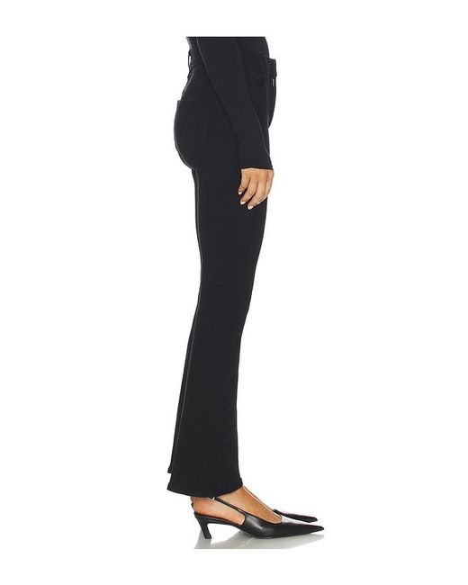 Mother Black Weekender Flare Jeans