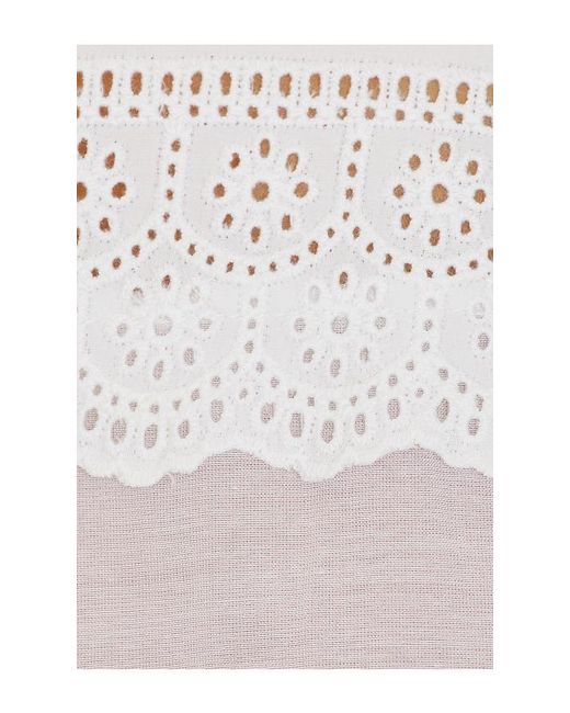 Veronica Beard White Marguerite Dress