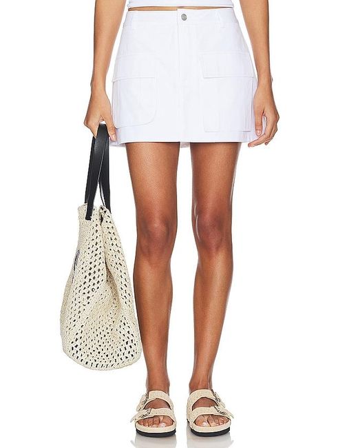 AEXAE White Mini Skirt