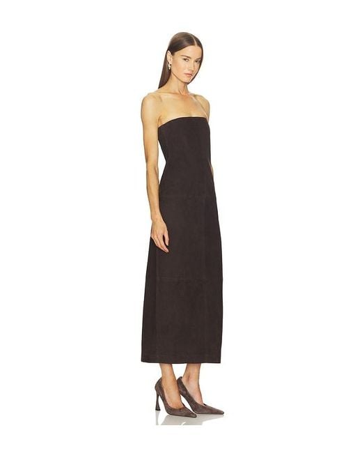 SRG Black Kim Suede Dress